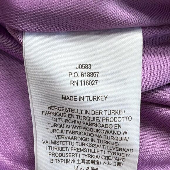 Boden Colorblock Ivy Ponte Stretch Dress Navy Purple Size 8R - Picture 10 of 10